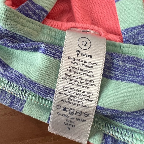 Ivivva Sports Bra - Sz 12 - Picture 4 of 4